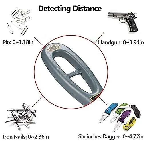 GC-101H High Sensitivity Handheld Metal Detector for Security Check