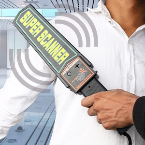 safety and security metal detector scanner