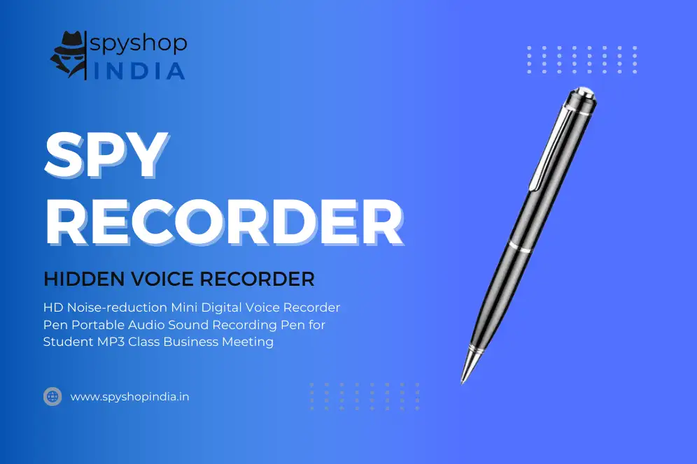 spy audio recorder in Delhi India