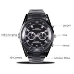 Full HD 1080P Night Vision Analog Spy Watch Camera Slim Body