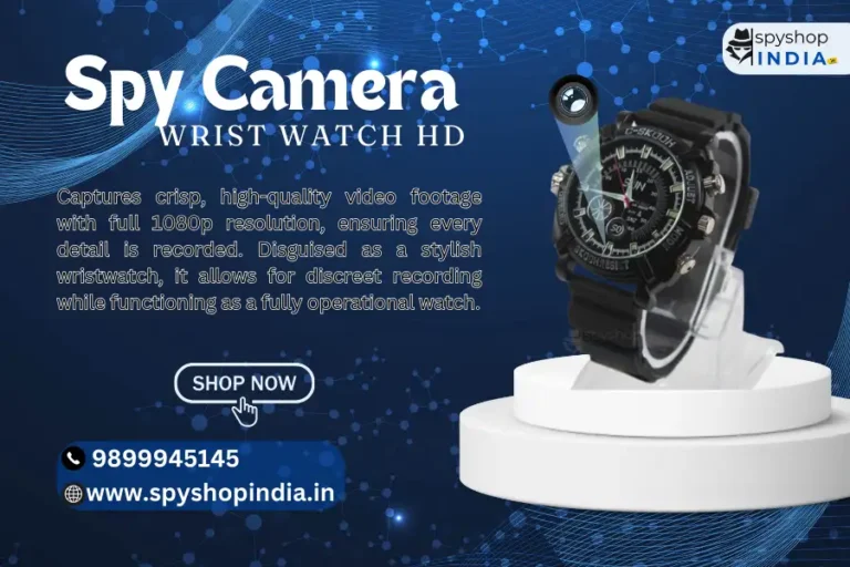 Spy Camera Watch: The Perfect Wearable Hidden Camera for Ultimate Surveillance